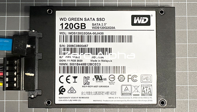 wd green sata ssd wds120g2g0a-00jh30 data recovery