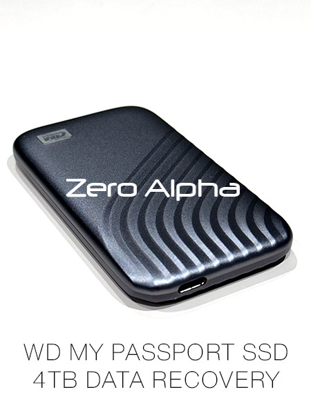 western digital my passport 4tb ssd data recovery