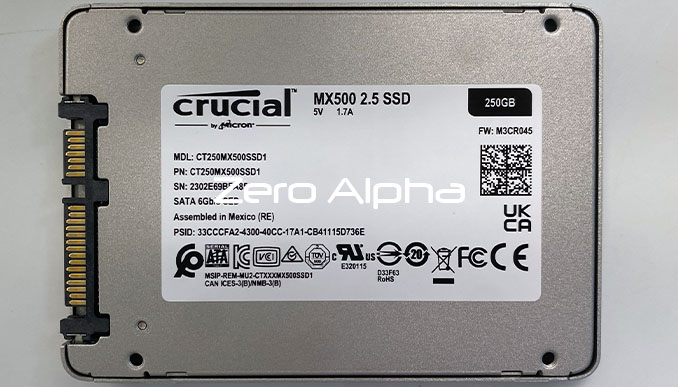 crucial mx500 2.5 ssd ct250mx500ssd1 data recovery