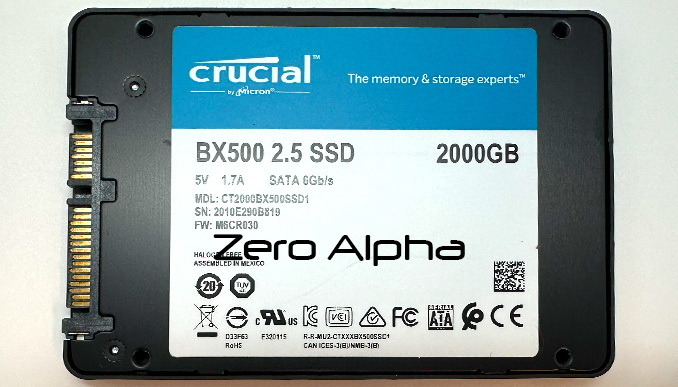 crucial ssd bx500 2tb CT200BX500SSD1 data recovery