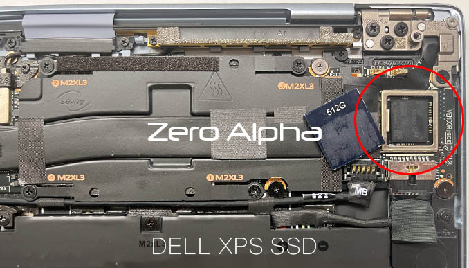  Dell XPS Laptop Onboard SSD Motherboard Data Recovery