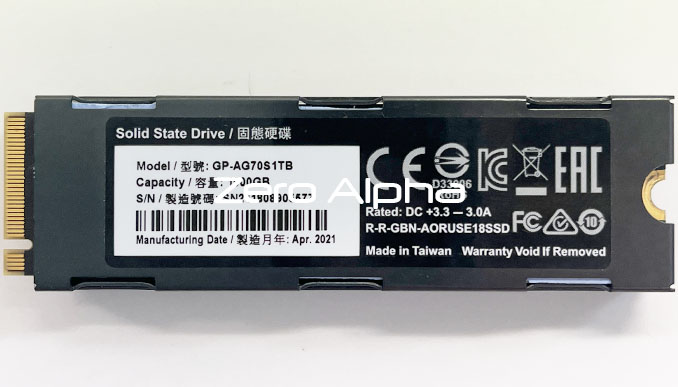 Gigabyte Aorus Gen4 7000s SSD Data Recovery GP-AG70S1TB