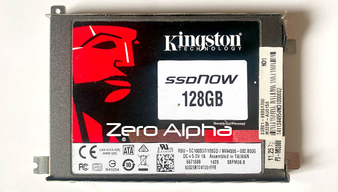 kingston ssdnow 128gb data recovery