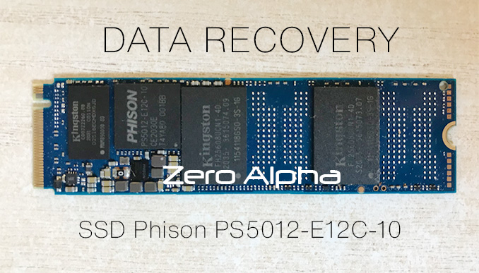 SSD Phison PS5012-E12C-10 data recovery