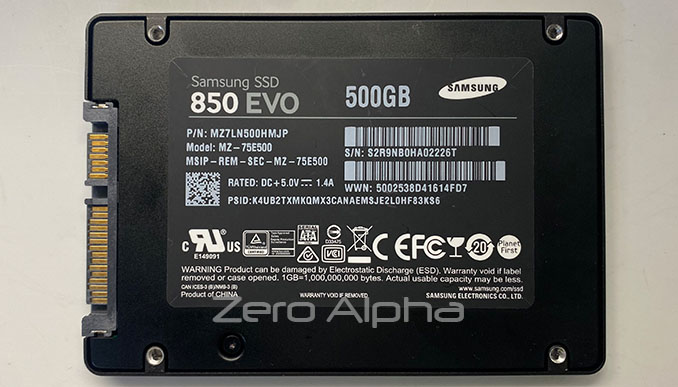 Samsung SSD 850 EVO 2TB Data Recovery MZ-75E2T0