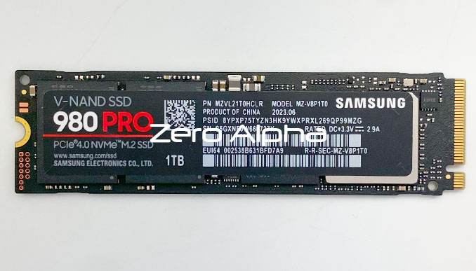 Samsung 980 Pro MZ V8P1T0 Data Recovery 1TB SSD
