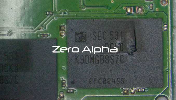  Samsung SSD SEC 531 850 EVO Data Recovery Burnt NAND Chip
