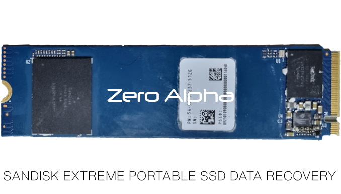 Sandisk Extreme Portable SSD Data Recovery