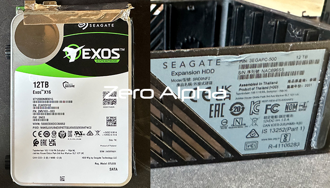 Seagate Exos enterprise x16 st1200nm001g-2mv103 3eagpo-500 data recovery