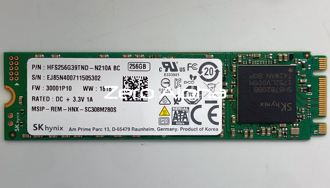 SK Hynix 256GB HFS256G39TND N210A SSD Data Recovery