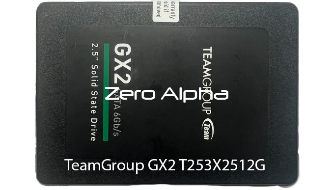 TeamGroup T253X2512G data recovery