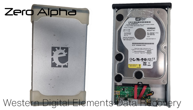 Western Digital Elements WD5000E035-00 Data Recovery