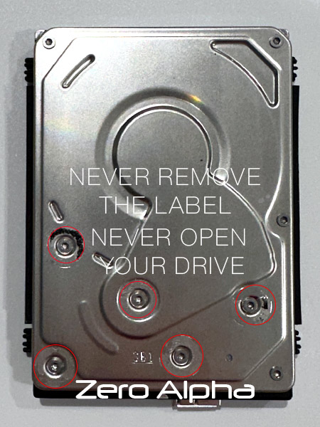 removed label diy data recovery attempt opened drive data recovery