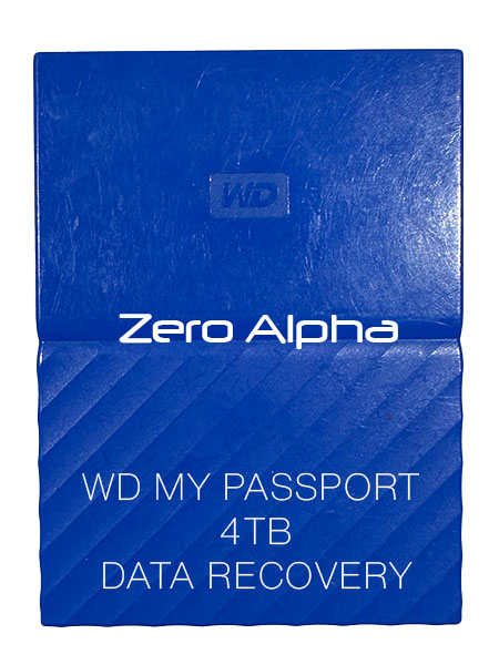 wd my passport 4 tb blue data recovery