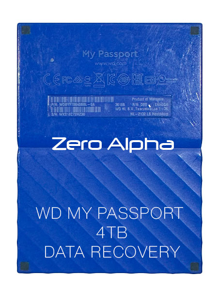 wd my passport 4tb wdbyft0040bbl-0a data recovery