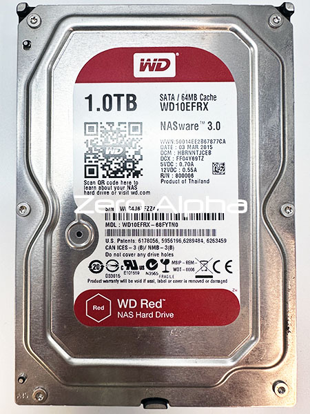 western digital WD10EFRX 68FYTN0 hard drive data recovery