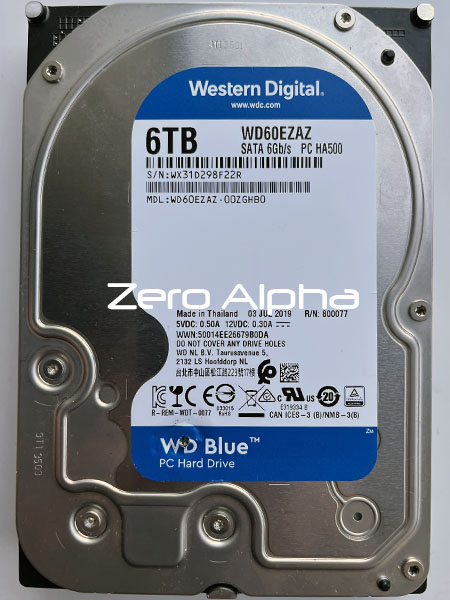 Western Digital WD60EZAZ data recovery