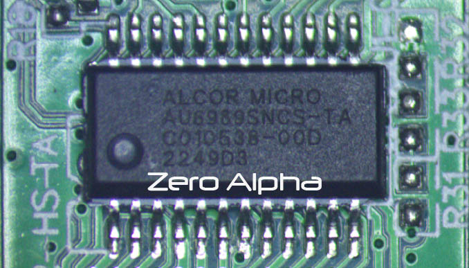 alcor micro AU6989SNCS-TA usb data recovery