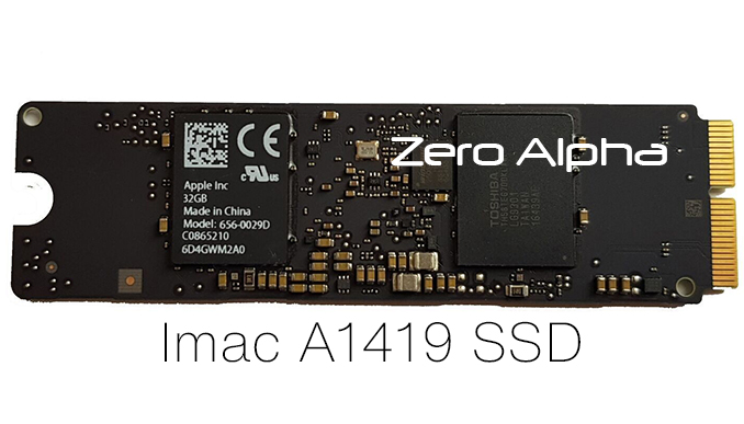 IMAC A1419 onboard ssd