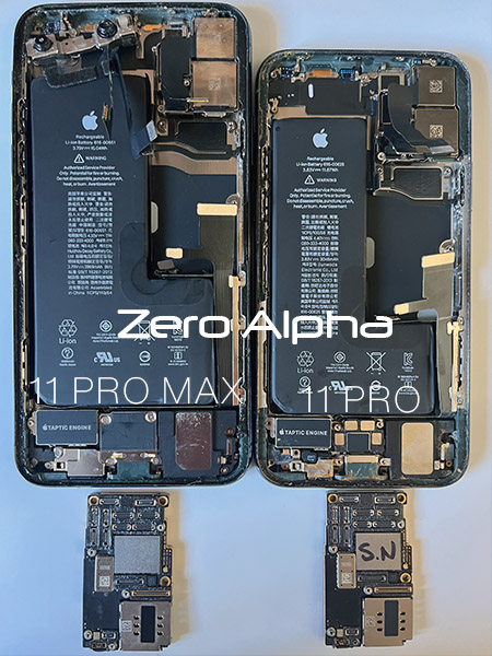 apple iphone 11 pro and pro max next to each other comparison data recovery