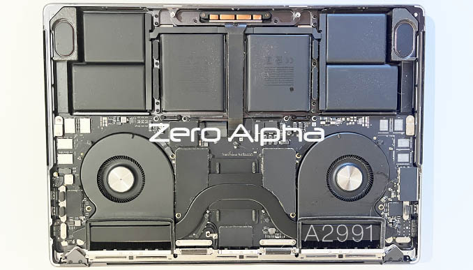 macbook pro a2991 m3 motherboard open
