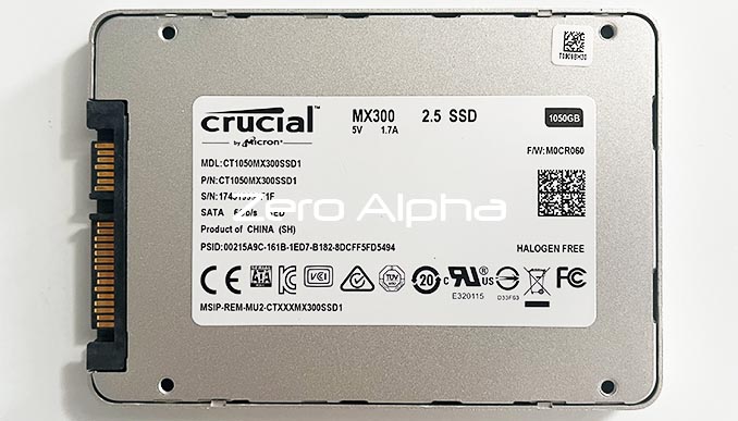 Crucial MX300 1050GB CT1050MX300SSD1 SSD Data Recovery