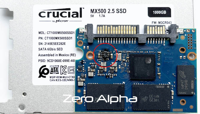 crucial mx500 1000gb ct1000mx500ssd1 m3cr043 data recovery