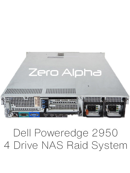 Dell Poweredge 2950 4 Drive NAS Raid System Data Recovery