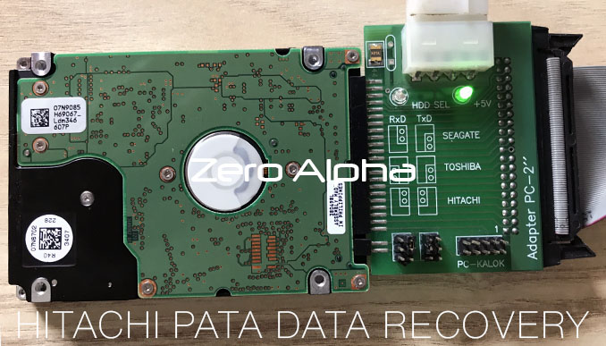 hitachi pata hdd from old laptop data recovery