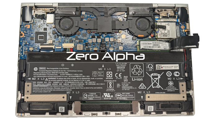 HP ELITEBOOK X360 1030 G3 Data Recovery disassembled