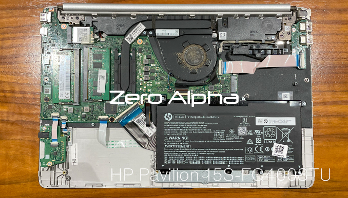 HP Pavilion 15S-FQ4008TU inside data recovery