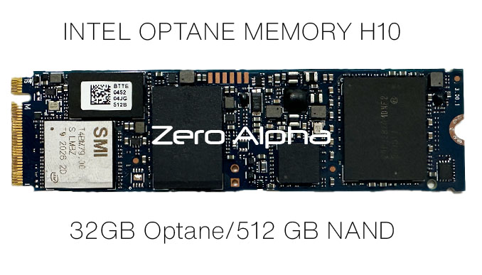 Intel optane memory h10 32gb optane 512gb nand data recovery