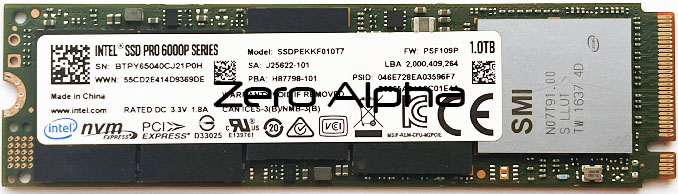 intel ssd pro 6000p series data recovery