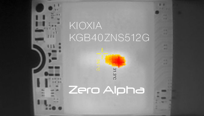 kioxia ssd data recovery 512gb kbg40zns512g thermal camera not detected problem