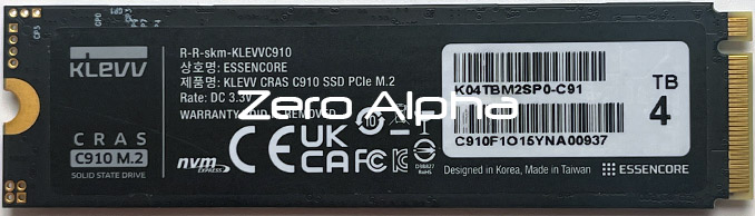 Klevv Cras C910 Data Recovery