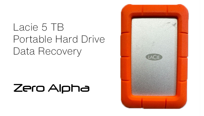 Lacie 5TB Portable Drive Data Recovery