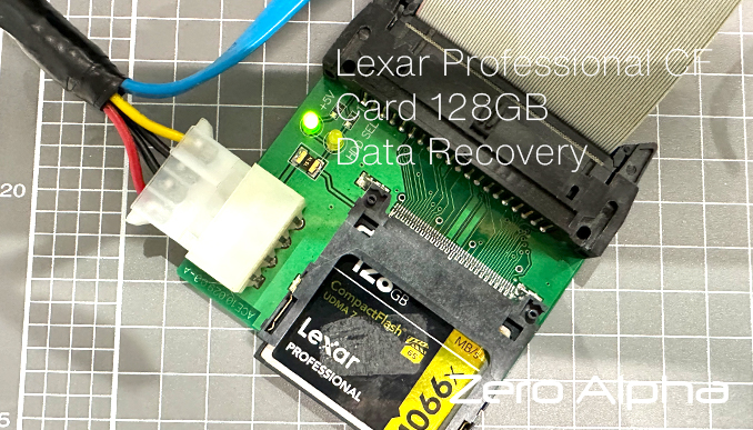 LEXAR Professional CF Card 128GB Compact Flash UDMA 7 Professional Data Recovery Connector