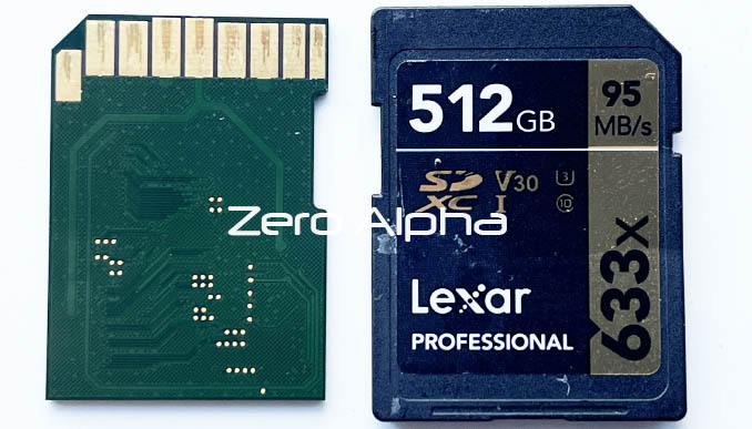 Lexar Professional 633x SDXC data recovery