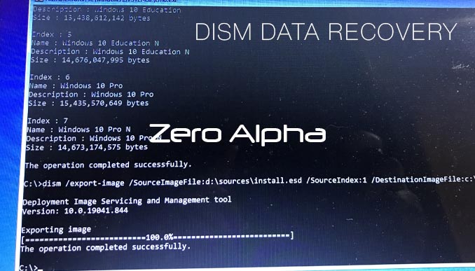 windows repair using dism and command prompt data recovery