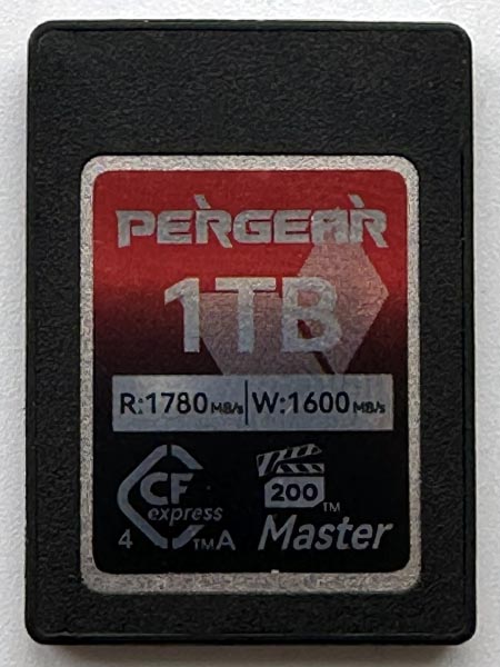 pergear 1tb cf express a data recovery