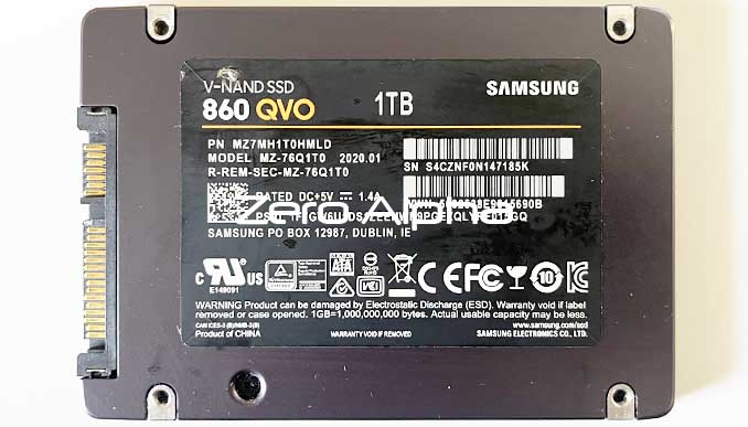 samsung 860 qvo 1tb mz 76q1t0 2020 data recovery