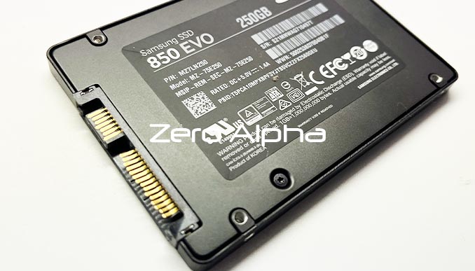 Samsung SSD 850 Evo 250GB Broken SATA Connector Data Recovery MZ7LN250