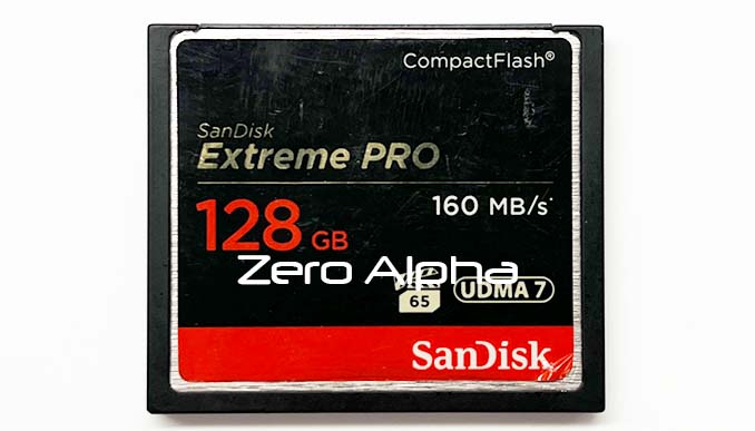 SanDisk Extreme Pro 128GB Compact Flash UDMA 7 Data Recovery