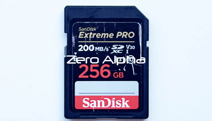 sandisk extreme pro 256g sdxc data recovery