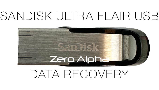 sandisk ultra flair usb data recovery