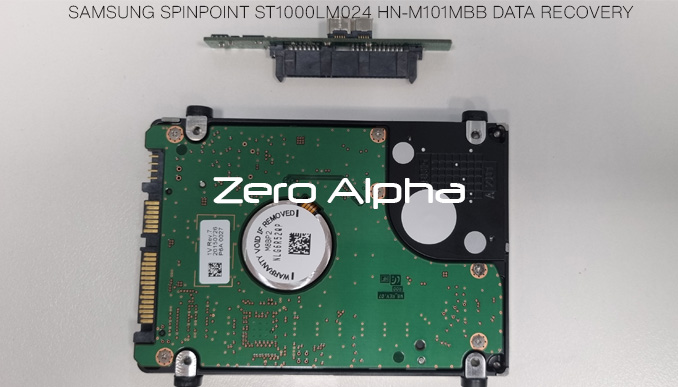 SAMSUNG SPINPOINT ST1000LM024 HN-M101MBB DATA RECOVERY