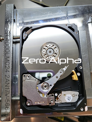 seagate ST4000LM024 data recovery zero alpha opened drive