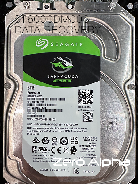 ST6000DM003 seagate data recovery