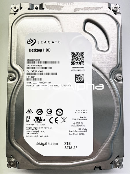 Seagate 3tb Expansion Desktop drive ST3000DM003 data recovery