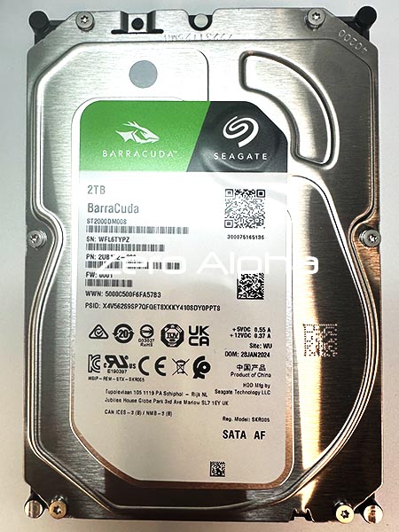 Seagate ST2000DM008 data recovery